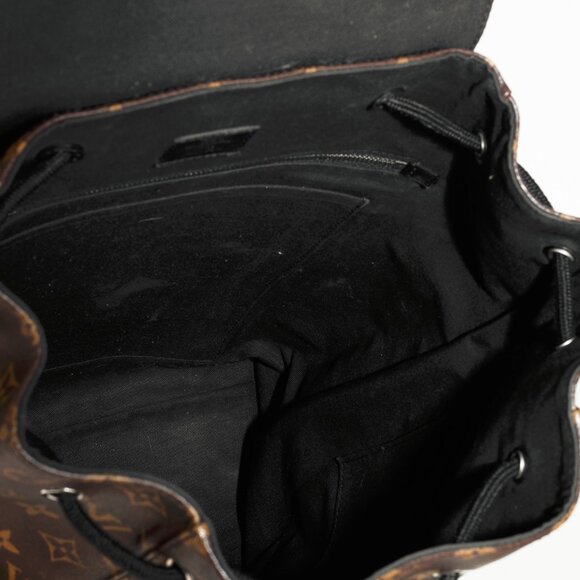Louis Vuitton M43735 Christopher MM Brown Black Macassar Monogram Backpack - Picture 15 of 16